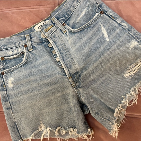 Parker High Rise AGOLDE Jean Shorts - Picture 3 of 5